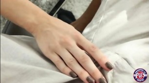 Petite Anya Olsen Pays Her Rent By Using Her Tight Shaved Pussy