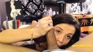Hot Girl Sucks Black Dick Finish Continue On MyCyka Com
