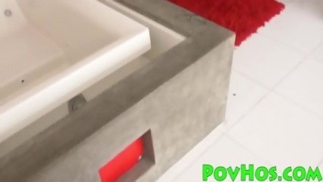 Hot Brunette Pov Sucking