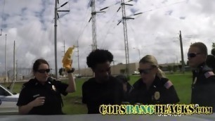 Kinky MILF Cops Arrested A Guy Just To Fuck Him