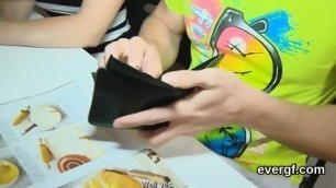 Broke Bf Lets Frisky Pal To Ream His Gf For Money