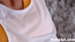 Hot Blonde Milf Stretched Out And Fucked