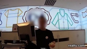 Striking Czech Teenie Was Tempted In The Mall And Reamed In Pov