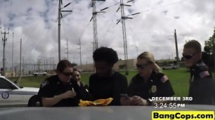 Black Dude Banging Two Busty Cops