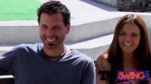 Black Dude Having Fun With Skinny Friend