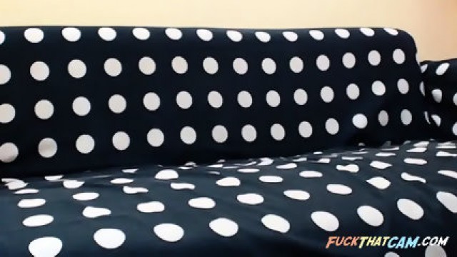 Sexy Brunette Babe Teasing And Fingering Fiercely Her Horny Pussy