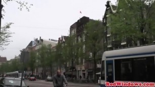Euro Hooker Sits On Sex Trip Guys Face