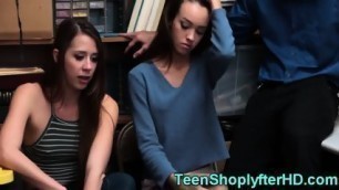 Caught Shoplifters Fucked