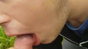 Hot Suck in Public