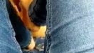 Gay feet job while work from home 1