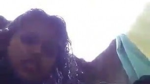 Desi wife exposing in bath