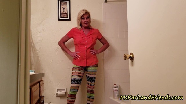 Mommy Loves For You to Watch Her Pee