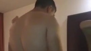 Gay orgy in a Hotel room