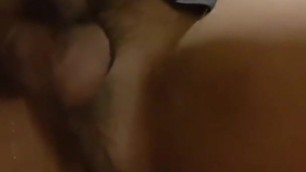 Bottom cums handsfree while being fucked