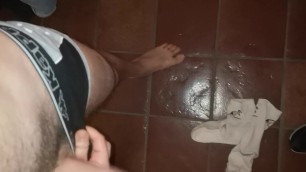 Cumming on my socks and shoes