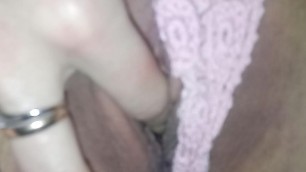 Ewa plays with pussy