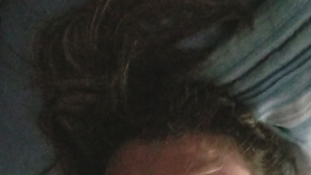 Part 2 white bbw gets dick smacked and licks balls