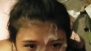 HK Chinese Cutie Got Cummed On