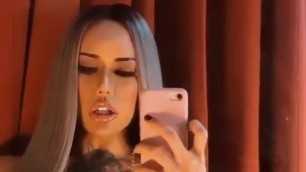 My beautiful girl cum milk
