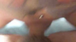 Getting fucked bareback.