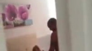 Ukrainian hubby watch his wife fucking with a friend CUCKOLD