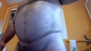Big Belly Grandpa Cums