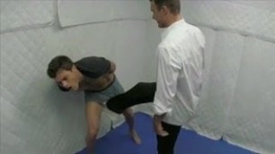 Trapped in the Nut House SHORT FOOTFETISH BALLBUSTING CBT