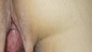 weights on my wifes pussy lips