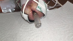 Pumped cock and heavily electrostimulated glans cums loads