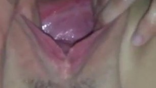 Taggin her hole