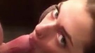 Blowjob and handjob Danish young blonde girl from HOREReu