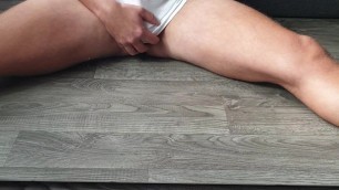 Cumming hard with a lot of cum big load