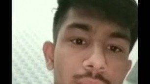 Indian boy showing his penis to his girlfriend