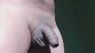 Lonely Indian guy opening up and massaging dick on webcam