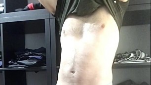 Tied and left to cum hands free in panties