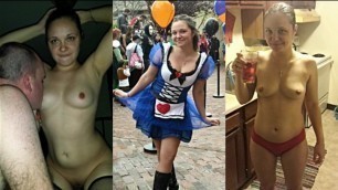 young stepmom blow husband and friend