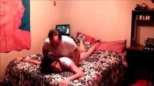 Homemade sex with a young trance
