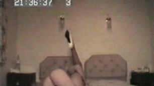 Wife fucked in her tan fully fashioned nylon stockings pt1