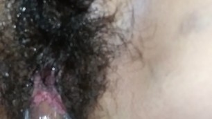 Wet tight hairy Guatemalan pussy fucking