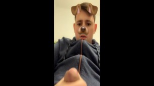 German Twink boy Jerks off