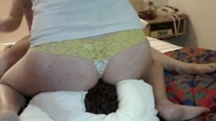 Tied up and face farted at a hotel