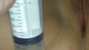 Nicole injection cum
