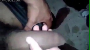 Mexican man shows huge cock