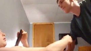 Twins blowjob 2 another cam