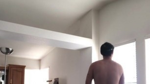 Straight out of the shower!