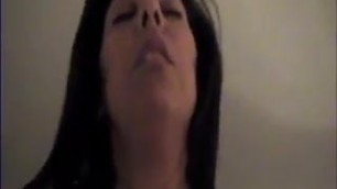 hot wife rides cock and almost cums straight away