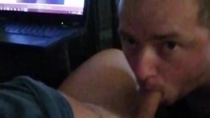 I suck dick and he look at my girlfriend nude pics