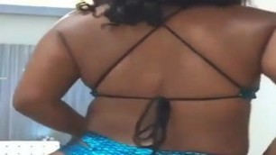 black girl on bike