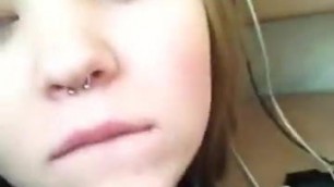 Young pussy masturbates hard