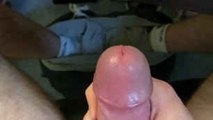 Young big cock cums